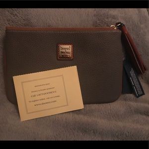 NEW Dooney & Bourke Carrington Leather Pouch
